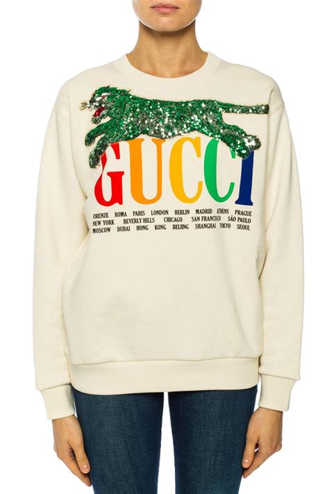 gucci cities cotton sweatshirt replica|gucci cropped sweatshirt etsy.